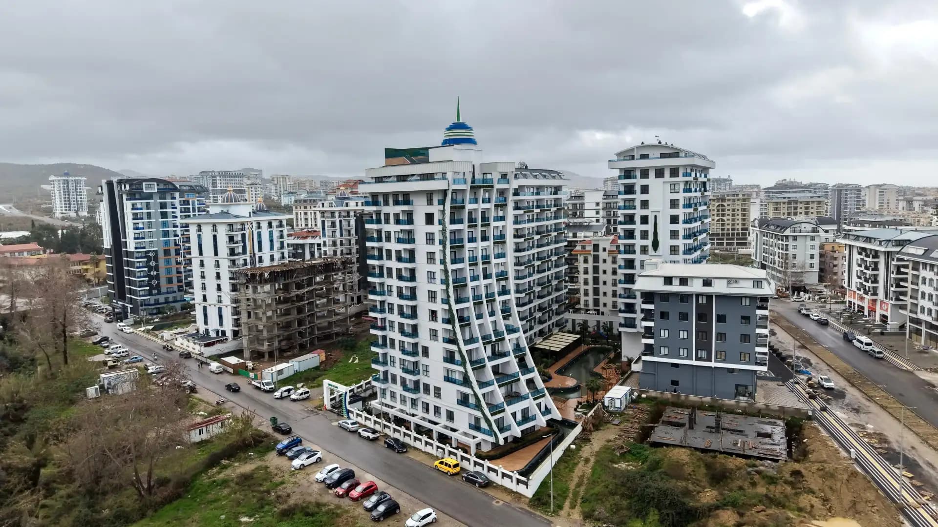 Mahmutlar’ın Prestijli Sitesi Green Ocean’da Satılık 2+1